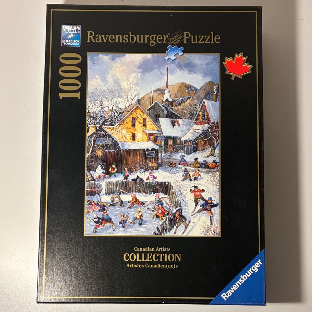 Ravensburger Canadian Artists Collection Puzzle - Pauline Paquin “Playtime!” EUC